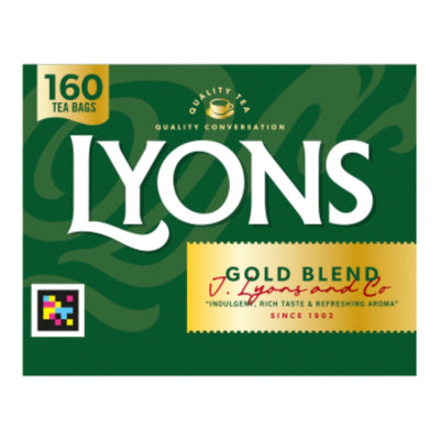 Lyons Gold Blend Tea Bags 160's 500g
